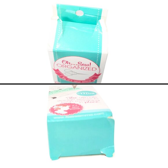 Stash 'n Store NIB It's Sew Emma Mint Silicone Desk Office Storage Container - Picture 4 of 7